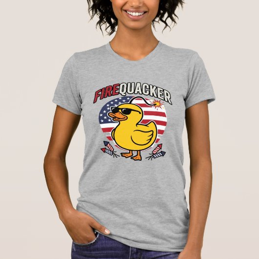 T-shirt Conception vectorielle de feux d'artifice de canar (Devant)