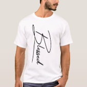 T-shirt Conception verticale de la foi chrétienne unique (Devant)