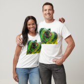 T-shirt Conception Vinnyfish de PIÈCE EN T d'art abstrait (Unisexe)