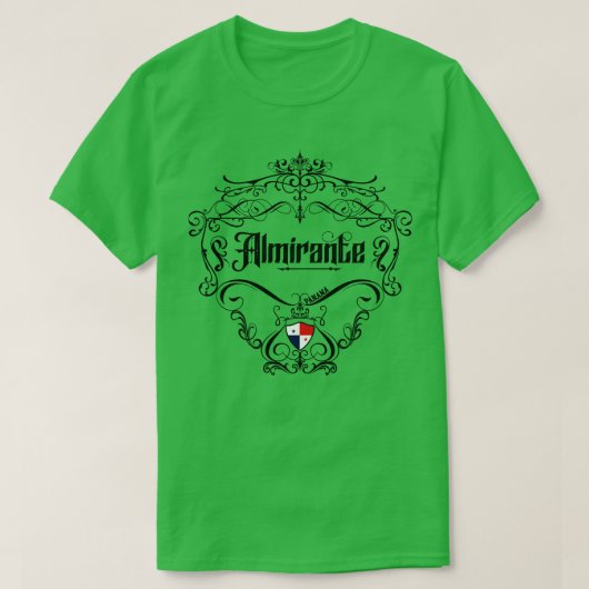 T-shirt Conception Vintage Almirante (Design devant)