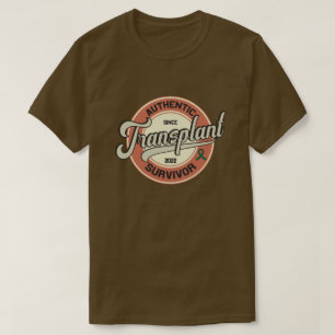 T-shirt Conception Vintage authentique de survivante de tr