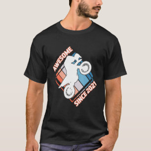T-shirt Conception Vintage Bmx - Vélo Bicycle Racing Stunt