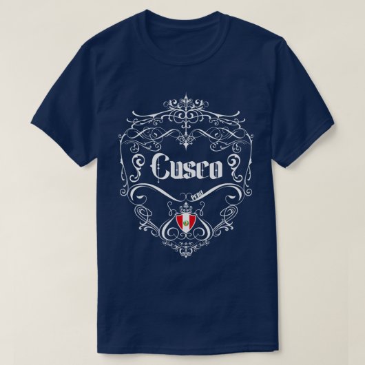 T-shirt Conception Vintage Cusco 1 (Design devant)