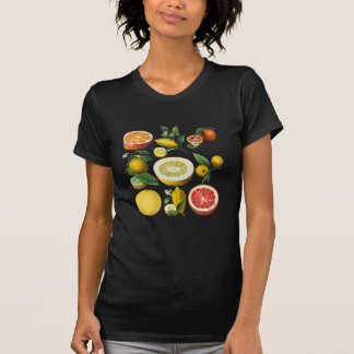 T-shirt Conception vintage de fruits d'agrumes