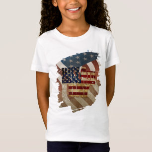 T-Shirt Conception vintage de la fête d'indépendance du 4