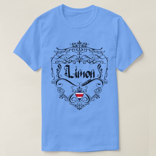 T-shirt Conception Vintage de Limon (Design devant)