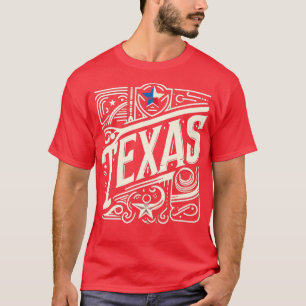 T-shirt Conception Vintage du Texas