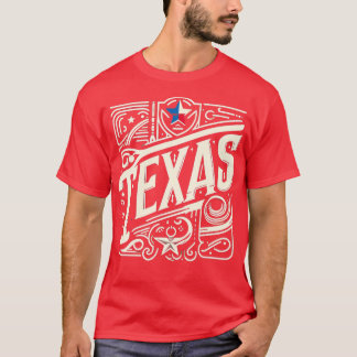 T-shirt Conception Vintage du Texas