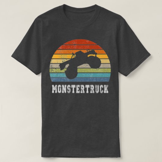 T-shirt Conception Vintage Monstertruck (Design devant)