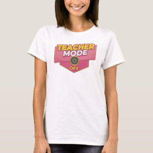 T-shirt Conception visuelle rose expressive MODE D'ENSEIGN
