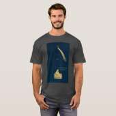 T-shirt Conception volontaire de fond vintage (Devant entier)