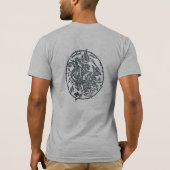 T-SHIRT CONCEPTIONS ASIATIQUES D'ART DE YANT BOUDDHA (Dos)