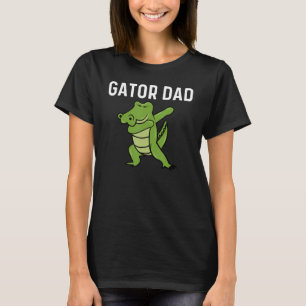 T-shirt Conceptions d'alligator pour papa hommes reptile g