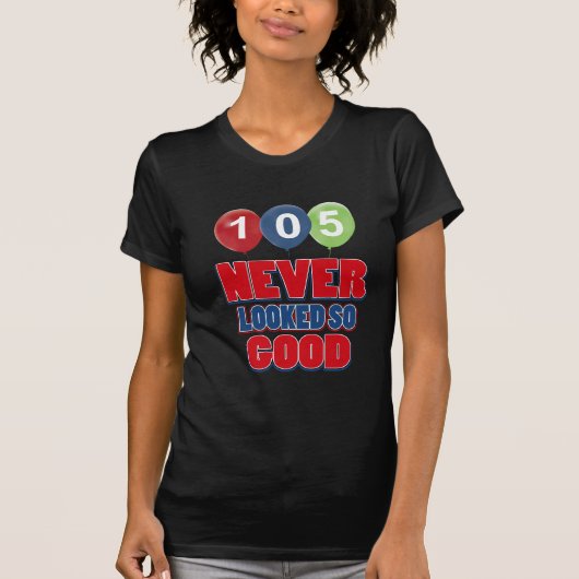 T-shirt conceptions d'anniversaire de 105 ans (Devant)