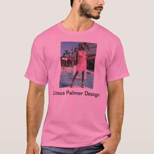 T-shirt Conceptions de Carlous Palmer (Devant)