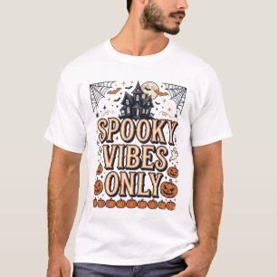 T-shirt Conceptions de chemise Halloween vintage vibes eff