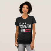 T-shirt Conceptions de chose de Trampolining (Devant entier)