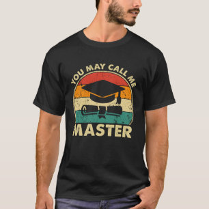 T-shirt Conceptions de diplôme de master pour hommes femme