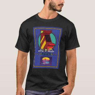 T-shirt Conceptions de jeux d'arcade vintage cadeau drôle
