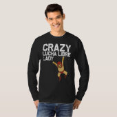 T-shirt Conceptions de Lucha Libre Femmes Maman Lutte Mexi (Devant entier)