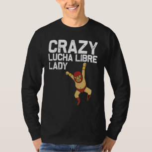 T-shirt Conceptions de Lucha Libre Femmes Maman Lutte Mexi