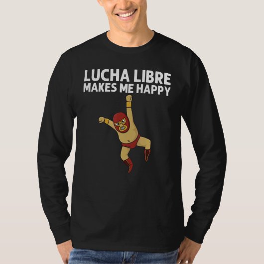 T-shirt Conceptions de Lucha Libre Hommes Femmes Lutte Mex (Devant)