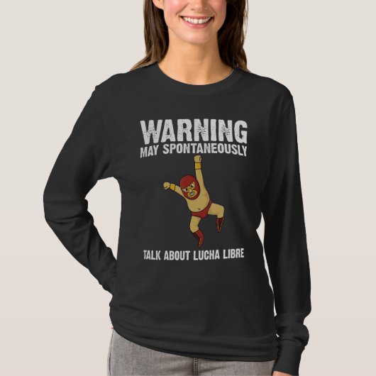 T-shirt Conceptions de Lucha Libre Hommes Femmes Lutte Mex (Devant)
