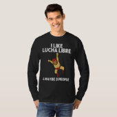 T-shirt Conceptions de Lucha Libre Hommes Femmes Lutte Mex (Devant entier)