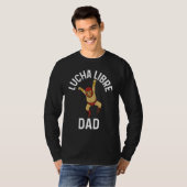 T-shirt Conceptions de Lucha Libre pour les hommes de papa (Devant entier)