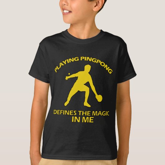T-shirt CONCEPTIONS de ping-pong (Devant)