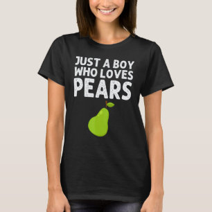 T-shirt Conceptions de poire pour enfants garçons jardinag