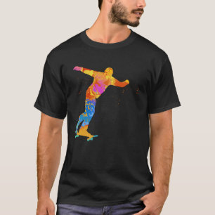 T-shirt Conceptions de skater Enfants garçons patinage G