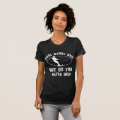 T-shirt conceptions de ski d'eau froide (Devant entier)