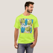 T-shirt Conceptions d'océan simples Art (Devant entier)