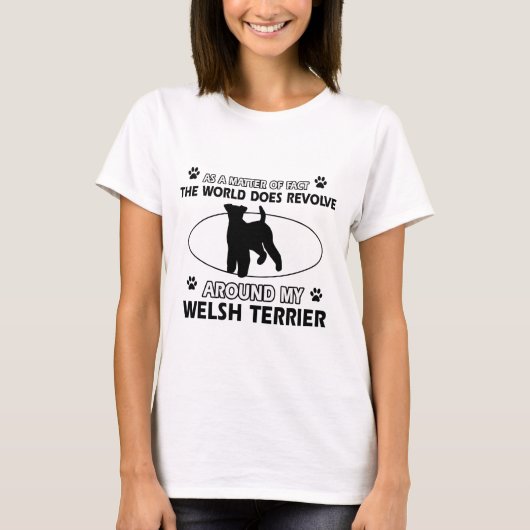 T-shirt Conceptions drôles de terrier de gallois (Devant)