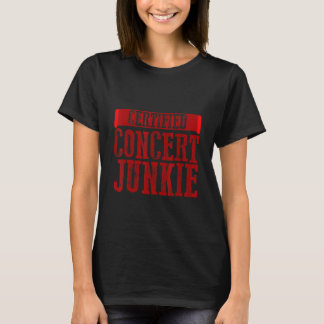 T-shirt Concert certifié Junkie