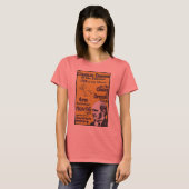 T-shirt Concert Darwin pour femme (Devant entier)