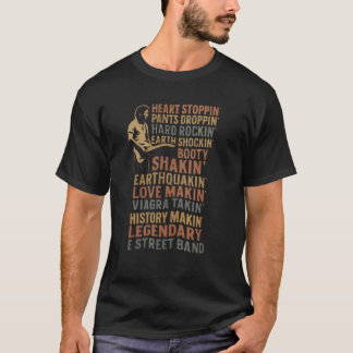 T-shirt Concert de Bruce Springsteen E Street Band Tournée