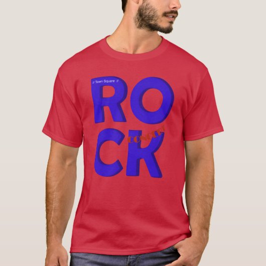T-shirt Concert de rock drôle (Devant)