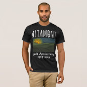 T-shirt Concert gratuit Altamont Speedway 1969 (Devant entier)