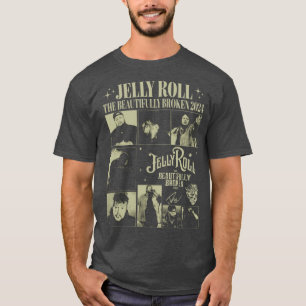 T-shirt concert Jelly Roll 2024 rétro 90s