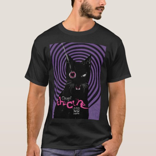 T-shirt Concert The Cure Chicago (Devant)