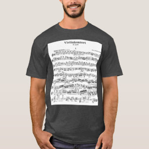 T-shirt Concerto pour violon Sibelius Long