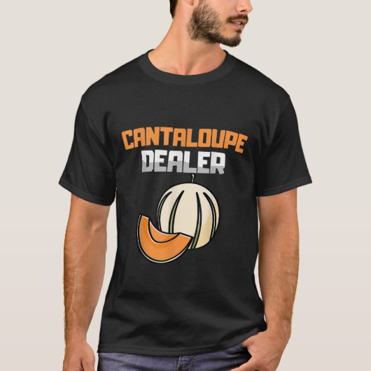 T-shirt CONCESSIONNAIRE DE CANTALOUPE Fruits Melon Melon L (Devant)