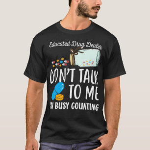 T-shirt Concessionnaire De Médicaments Éduqué Ix27m Compta