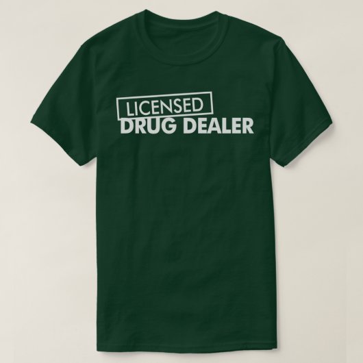 T-shirt Concessionnaire Drôle Drôle Digne pour la Pharmaci (Design devant)