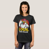 T-shirt Concessionnaire local d'oeufs Funny Chicken Lover  (Devant entier)