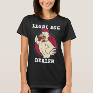 T-shirt Concessionnaire local d'oeufs Producteur de poulet