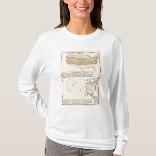 T-shirt Concessions originales de 1776 secteurs arrangés (Devant)