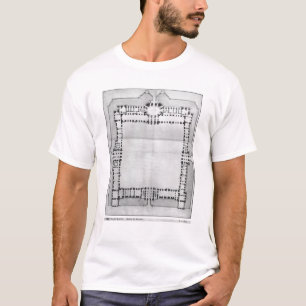 T-shirt Concevez pour les bâtiments orientaux du Louvre